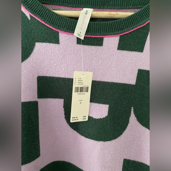 Daily Practice by Anthropologie Logo Pullover size S new with tag - Picture 2 of 10